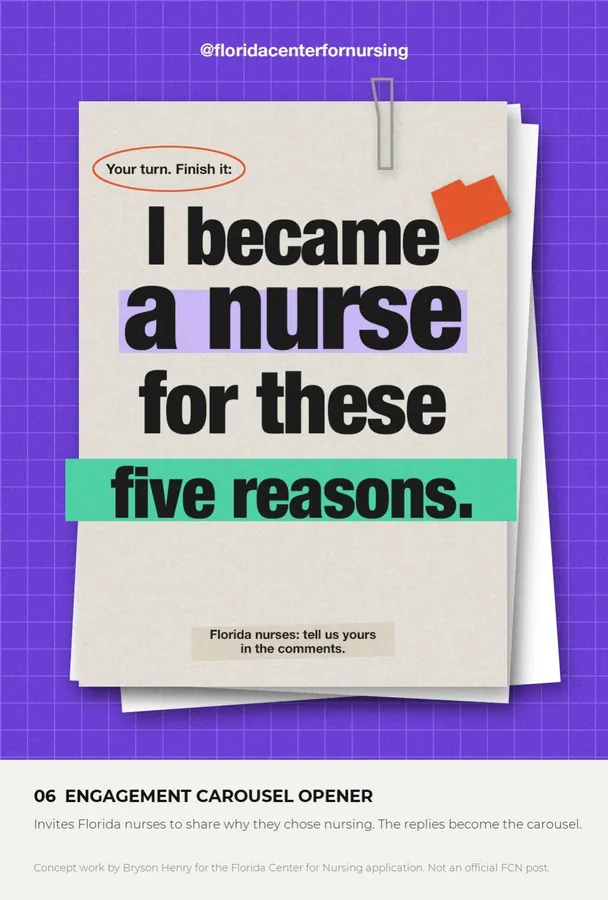 Florida Center for Nursing concept 06
